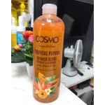 Cosmo Tropical Papaya Shower Scrub 