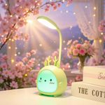 product_image_name-Generic-Cute Cartoon USB Rechargeable LED Student Desk Lamp – Flexible Study Table Light with USB Cable-1