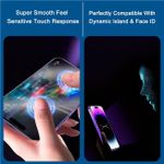 Generic (4 Pack) Privacy Screen Protector For iPhone 17 Pro Max- Anti-Peep Scratch Resistant Tempered Glass - image 3