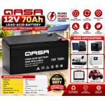 12V 70Ah POWER STATION – Reliable Energy Storage Solution for Modern Backup Power Needs