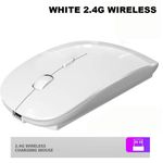 Generic LED Rechargeable Wireless Mouse 2.4G Bluetooth and Type-C Dual Mode  for Laptop, Mac, Android, PC - image 3