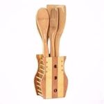 Eco Friendly Wooden Kitchen Spoon Set