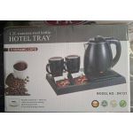 Generic Hotel Room Kettle With 2 Ceramic Cups And A Tray Set - image 3