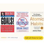  Goals! + No Excuses! + Atomic Habits OFFER
