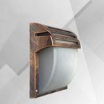 Obst 2pcs Outdoor wall, fence, garden bracket glass light - image 3