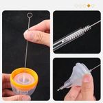Generic 10PCS Straw Cleaner Brush,Cup Brush Water Bottle Brush Agitator brush - image 5