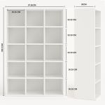 Lazava  Modern 15-Cube Bookshelf Storage Organiser Home and Office - image 3
