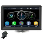 Generic 7 Inch Wireless CarPlay Android Car Stereo Bluetooth 5.0 AHD Touch Screen Mirror Link Reverse Camera Navigator - image 7