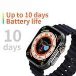 Generic 2.09''inch T900U  Smart Watch Dual Band 2-in-1 With Bluetooth Headset - image 2