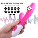 product_image_name-Generic-NEW BATTERY MODE Powerful Silicone Dual G Spot Stimulator For Women+ FREE PRIVACY BAG-4