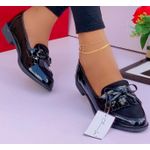 Oliveria lan Ladies Boyfriend Shoes _ Black