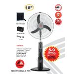 Andrakk 18" Rechargeable Stand Fan With USB Port ADK8518 - image 3