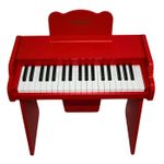 Tovaste 3718BW 37 Keys Children's Electronic Piano with Bench (Red) - image 2