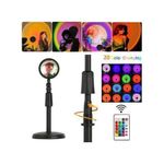 Fashion USB Powered Remote Control 20-Color Sunset Lamp/Projector Night Light - image 5