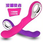 Generic RUNSONE Women G-Spot Vibrator USB Rechargeable Wand - image 2