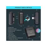 product_image_name-Generic-Wireless Lavalier Microphone, With Charging Case For IPhone And Android-6