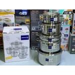 5 Set Korkmaz Heavy Cookware Stainless Pot 