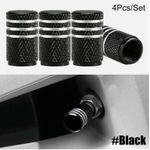 product_image_name-Generic- Aluminum Tire Valve Caps (Black, 4Pcs/Set)-1
