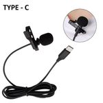 product_image_name-Generic-1.5m Mini Condenser Clip-on Lapel Mic Recorder (Type C)-2