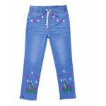 Light Blue Jeans Trousers for Girls