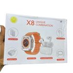Generic Series 8 Fitness X8 Unique Combination Ultra Smart Watch - image 3