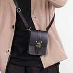Fashion Authentic Leather Men's Shoulder Bag - Chest Bag - image 3