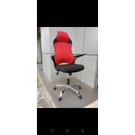Generic Modern executive red and black mesh office chair