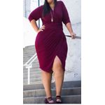 Divine Wine Classy Dress