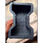 Generic 10pcs Plastic Interlocking Paving Stone Mold - Cabro Block Mould for Concrete Pavers