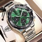 POEDAGAR Luxury Fashion Chain Wristwatch - image 3