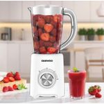 product_image_name-Daewoo-Essentials 1.5L Jug Blender & Smoothie Maker With Coffee Grinder - 500W-1