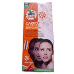 WHITE GLOW Original Formula Carrot Glow Body Lotion With Vitamin C & Sunscreen – 400ml