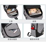 Fashion 3in 1 Multifunction Anti Theft Laptop Backpack - image 2