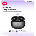 itel TWS BudsFit 5 Earbuds Open-Ear True Wireless Active Noise Cancellation Earbuds - image 7