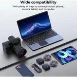 product_image_name-TX-Wireless Vlogging Lavalier Microphone - Plug and Play Noise Cancellation - Iphone/Andriod Mic-4