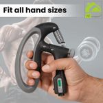 product_image_name-Generic-Adjustable Hand Grip Strengthener  Hand Gripper With Counter -1