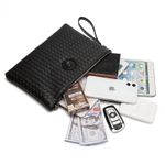 product_image_name-Generic-Exquisite High Quality Mens Leather Briefcase Handbag With Classic Design MacBook Case Laptop Bag Office Bag Business Bag + Premium Basket Leather Men's Clutch Purse + Ergonomic Aluminum Laptop Stand + Aluminum Phone Stand 4-in-1 Souvenir Gift Package -5