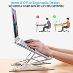 product_image_name-Generic-Exquisite High Quality Mens Leather Briefcase Handbag With Classic Design MacBook Case Laptop Bag Office Bag Business Bag + Premium Basket Leather Men's Clutch Purse + Ergonomic Aluminum Laptop Stand + Aluminum Phone Stand 4-in-1 Souvenir Gift Package -6