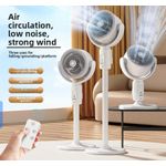 Generic Large Battery Rechargeable Adjustable Fan With Remote Control - image 4