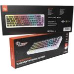 product_image_name-Generic-Porodo Transparent Wired real  Mechanical Keyboard with Aluminium  Rotary Knob-1