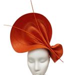 Orange Fascinator