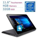 Hp Probook 11X360 Touchsceen Intel Celeron 128gb Ssd /4gb Ram+32GB Mouse