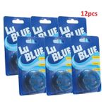 Lu Blue Toilet Flush Colourant Block X 12 Pieces