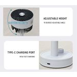 IWIN ENERGY Durable ENERGY Saving Rechargeable Fan - image 2