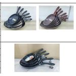6 Pcs Unique granite Frying Pan 