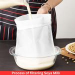 product_image_name-Generic-4 pieces 4 different sizes Reusable Mesh Strainer Bags Suitable for Filtering Fruit Juice Soya milk and Coffee-2