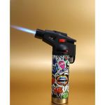 product_image_name-Generic-Torch Gun Lighter Adjustable Flame Refillable + Universal Lighter Gas refill-2