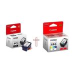 Generic Canon Pg-445 and 446 inkjet Cartridge Black And Color