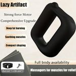 Generic Multifunctional fascia massager, 5 handheld modes, 5 frequency settings, portable and convenient - includes adjustable back support strap.