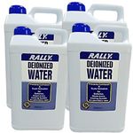 Rally Rally Deionized Water/Distilled Water- 4Litres, Pack Of 4
